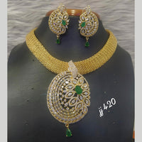 Jain Jewellers AD Stone Necklace Set
