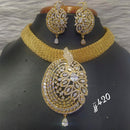 Jain Jewellers AD Stone Necklace Set