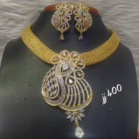 Jain Jewellers AD Stone Necklace Set