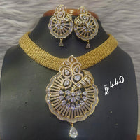 Jain Jewellers AD Stone Necklace Set