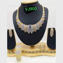 Jain Jewellery 2 Tone Plated AD Stone Jewellery Combo Set