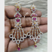 Jain Jewellers AD Stone Dangler Earrings