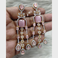 Jain Jewellers AD Stone Dangler Earrings