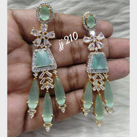 Jain Jewellers AD Stone Dangler Earrings