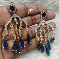 Jain Jewellers AD Stone Dangler Earrings