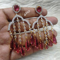 Jain Jewellers AD Stone Dangler Earrings