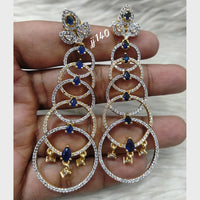 Jain Jewellers AD Stone Dangler Earrings