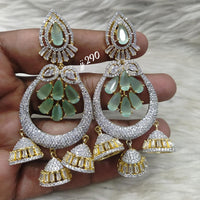 Jain Jewellers AD Stone Dangler Earrings
