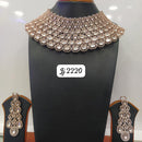 Jain Jewellers Gold Plated AD Stone Necklace Set