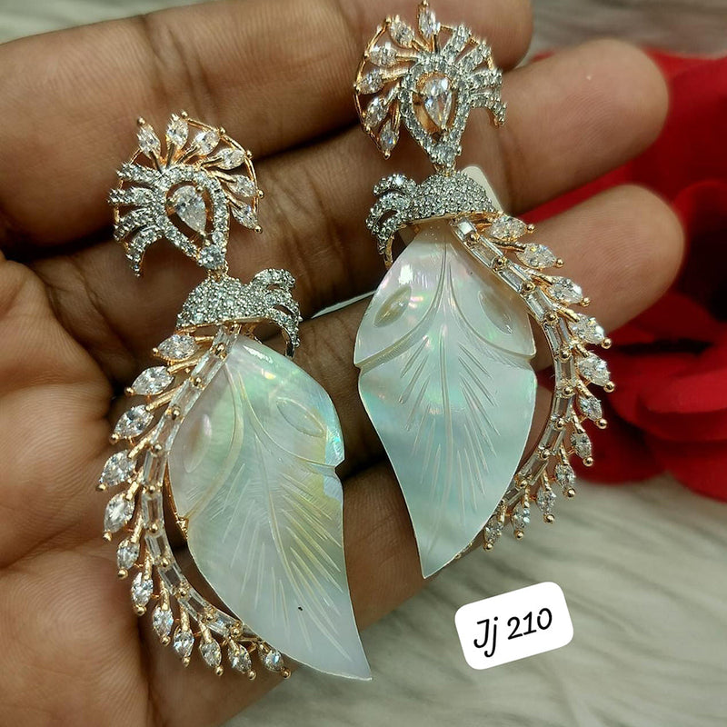 AD Stone Bali Earring - Mrigangi