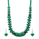 Beadside Beads Antique Gold Plated Necklace Set - 1106606F