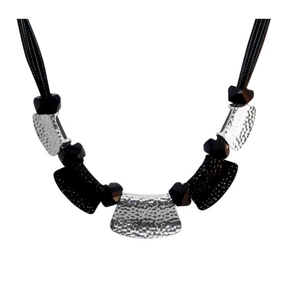 Urthn Black Geometric Costume Necklace - 1107406C