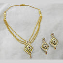 Matchit Utkrishtt Forming Gold Plated Copper Necklace Set - 1107857 - JW-1107857