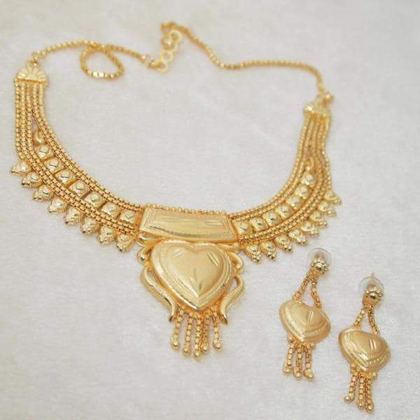 Kalyani Brass Forming Necklace Set - 1108108