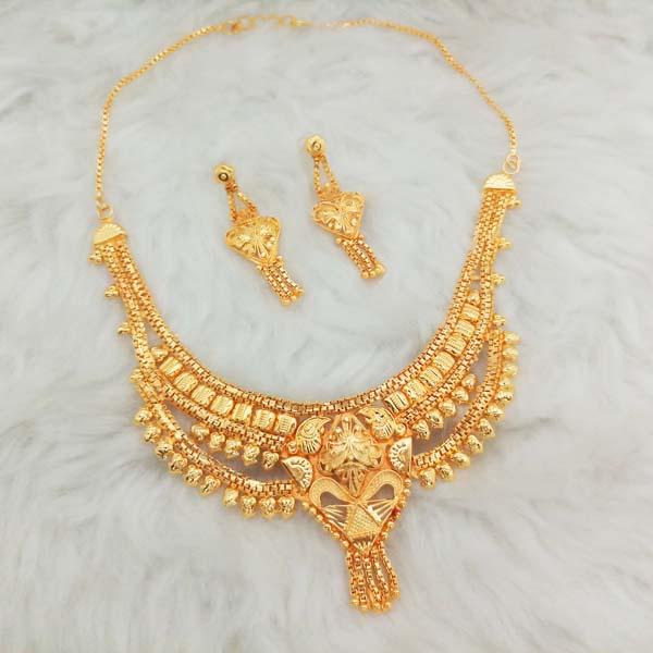 Kalyani Brass Forming Necklace Set - 1108142