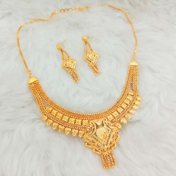 Kalyani Brass Forming Necklace Set - 1108143