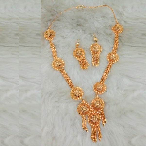 Kalyani Brass Forming Necklace Set - 1108148