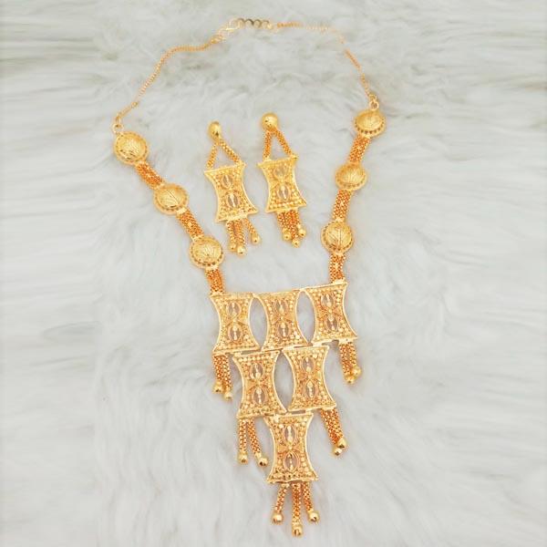 Kalyani Brass Forming Necklace Set - 1108152