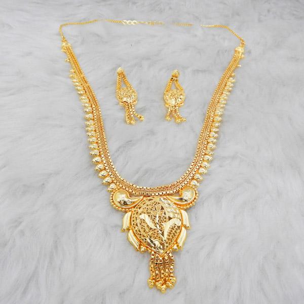 Kalyani Brass Forming Necklace Set - 1108159