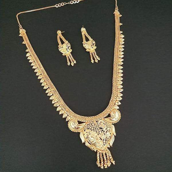 Kalyani Brass Forming Necklace Set - 1108160