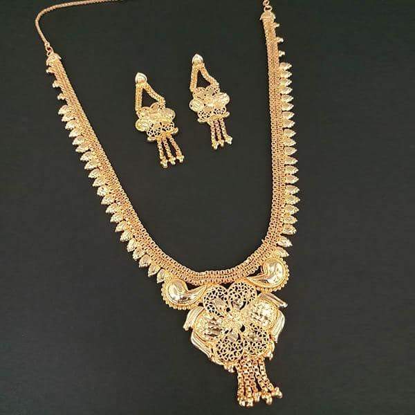 Kalyani Brass Forming Necklace Set - 1108162