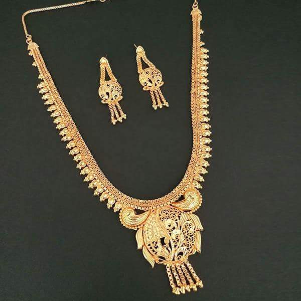 Kalyani Brass Forming Necklace Set - 1108163