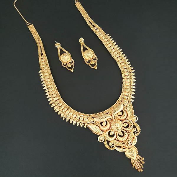 Kalyani Brass Forming Necklace Set - 1108165
