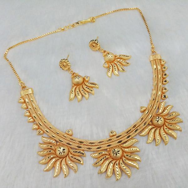Kalyani Brass Forming Necklace Set - 1108170