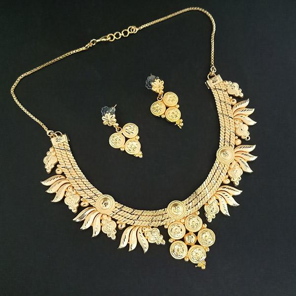 kalyani Brass Forming Necklace Set - 1108171