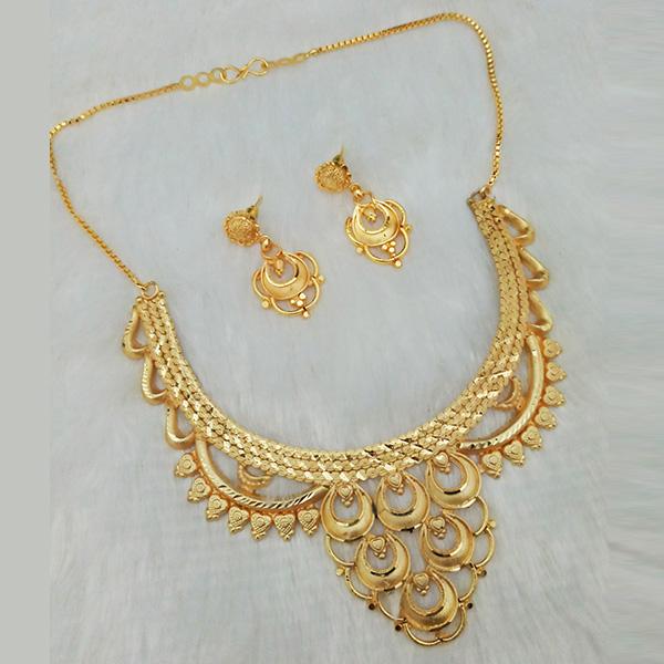 Kalyani Brass Forming Necklace Set - 1108176