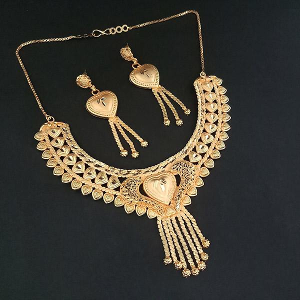 Kalyani Brass Forming Necklace Set - 1108177