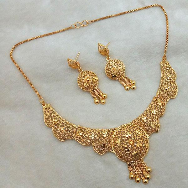 Kalyani Brass Forming Necklace Set - 1108197