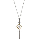 Urthn 2 Tone Plated Statement Necklace - 1108826A