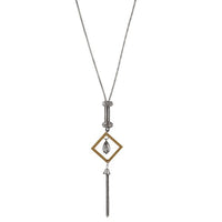 Urthn 2 Tone Plated Statement Necklace - 1108826A