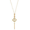 Urthn White Austrian Stone Gold Plated Statement Necklace - 1108826B