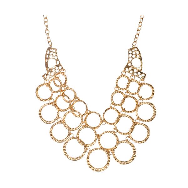 Urthn Gold Plated Statement Necklace - 1109223A