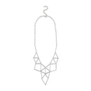 Urthn Silver Plated Statement Necklace - 1109227D