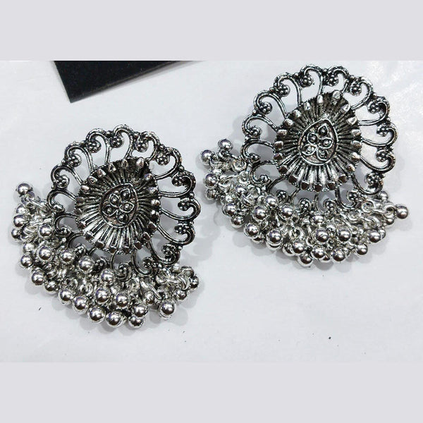 Kavita Art Oxidised Plated Dangler Earrings