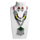Jeweljunk Multicolour Navratri Special Necklace Set - 1110884