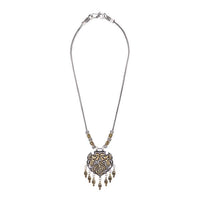 Jeweljunk 2 Tone Plated Boho Necklace - 1111024