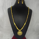 Jeweljunk Ganesha Gold Plated Necklace   - 1111030