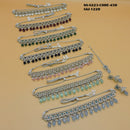 Soni Art Jewellery Silver Plated Pota Stone & Beads Choker Necklace Set