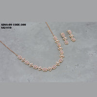 Soni Art Jewellery Ad Stone Necklace Set