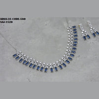 Soni Art Jewellery Ad Stone Necklace Set