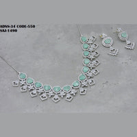 Soni Art Jewellery Ad Stone Necklace Set