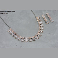 Soni Art Jewellery Ad Stone Necklace Set