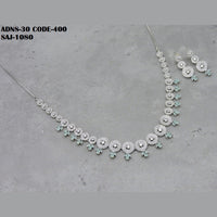 Soni Art Jewellery Ad Stone Necklace Set