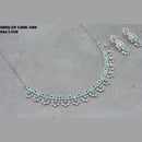 Soni Art Jewellery Ad Stone Necklace Set