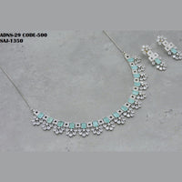 Soni Art Jewellery Ad Stone Necklace Set
