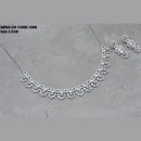 Soni Art Jewellery Ad Stone Necklace Set